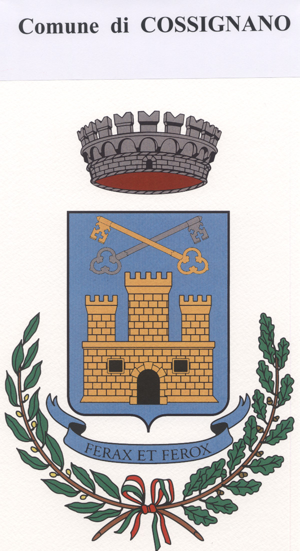 Emblema della Città di Cossignano
